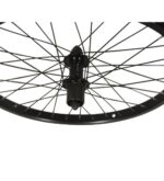 20 x 1.75 Rear MTB Folding Bike Wheel – Shimano 8-9 Speed, Black - Image 2