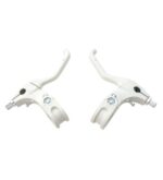 22.2mm white kids bike brake levers