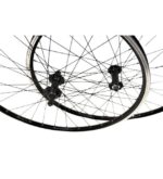 26" MTB / ATB Bike Wheel Set 6–8 Speed Cassette Black Alloy QR - Image 2