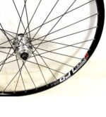 29er 700c XC MTB Rear Wheel – Disc Hub, Cassette Ready, Black - Image 3