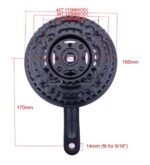 40 Teeth 152mm Cotterless Chainwheel Crank Set