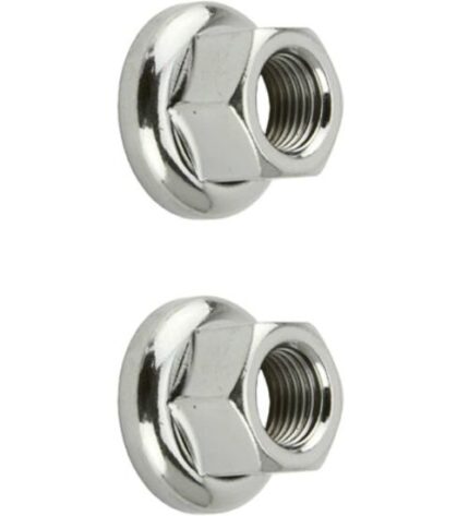 Bike Chrome Track Wheel Nuts