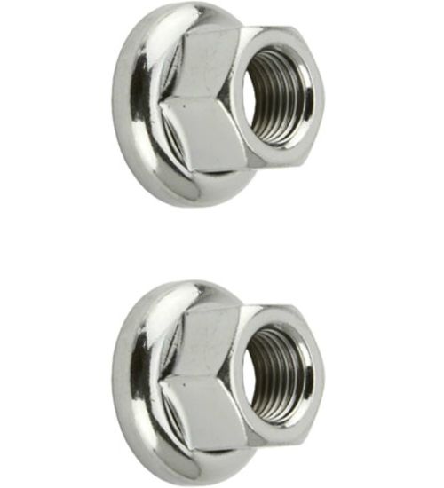Bike Chrome Track Wheel Nuts Bike Chrome Track Wheel Nuts