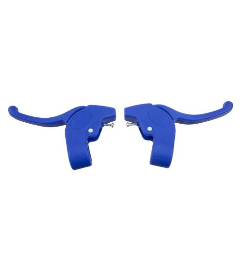 Kids bike brake levers 22.2mm blue Kids bike brake levers 22.2mm blue