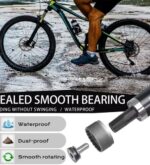 BUCKLOS Bicycle Bottom Bracket for Road & MTB Bikes – Square Taper BB68–BB120 - Image 2