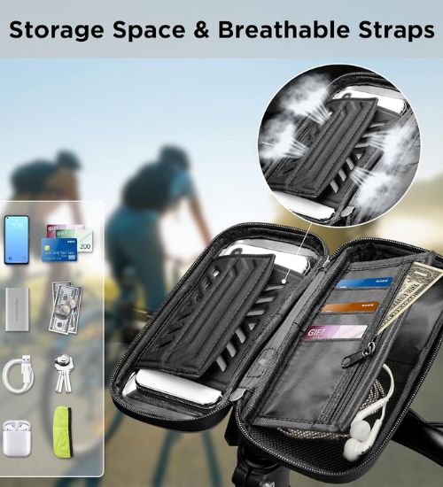 Bike Phone Holder Waterproof Case
