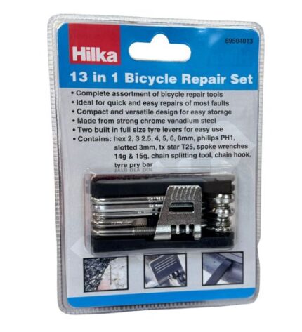Hilka 13 in 1 Bicycle Repair Kit