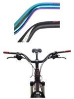MTB handlebar 31.8mm aluminium riser bar