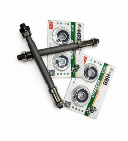 MTB Front Axle with Bearings